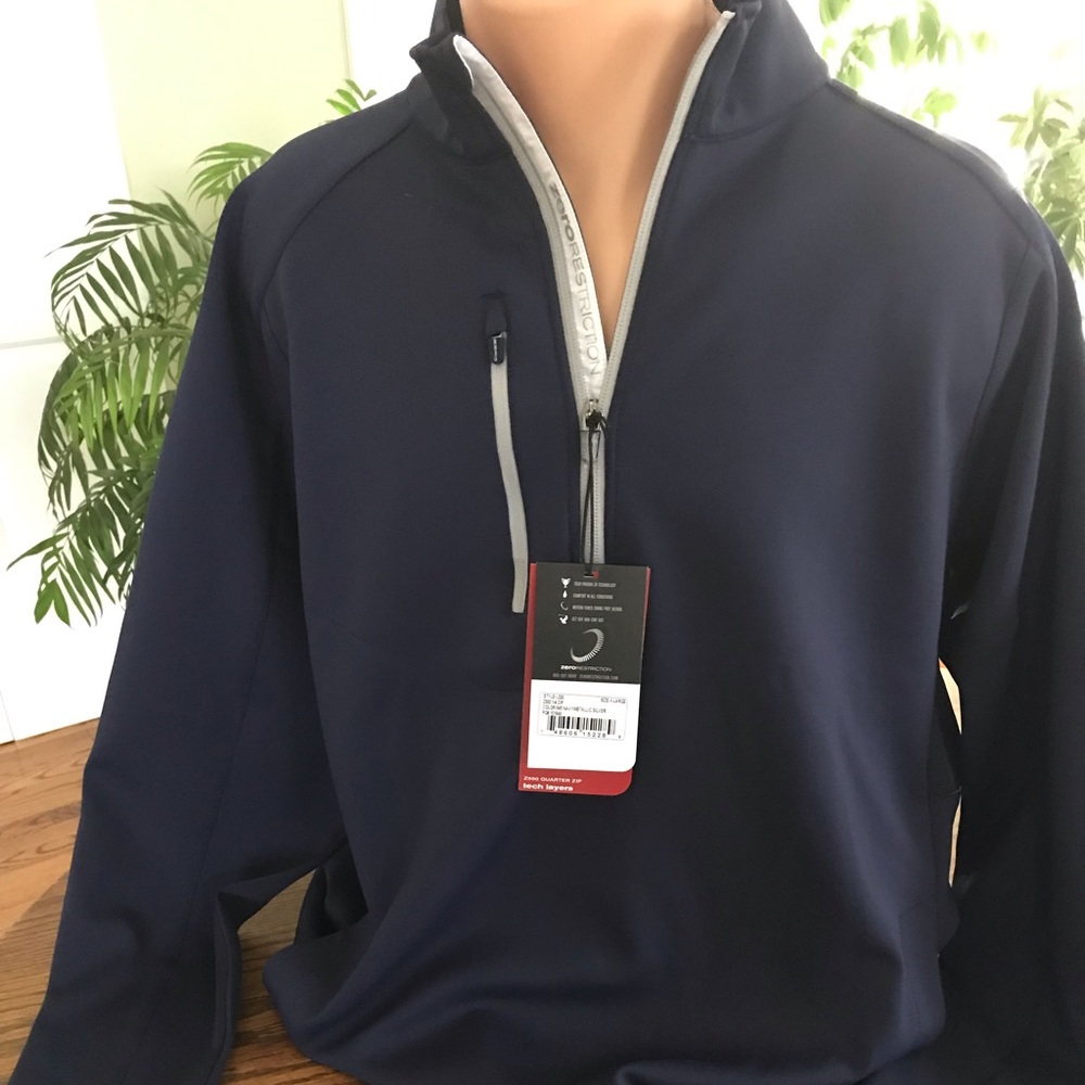 Zero Restriction - Z500 Quarter Zip - NAVY
